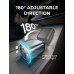 Rolgno Retractable Car Charger, [4-Port Fast Charging] 72W Cigarette Lighter USB C Charge, PD30W & QC3.0 Car Charger Adapter, 25.6in Dual Cables, USB Socket Car Phone Charger for iPhone/Galaxy/iPad