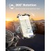 Rolgno Bike Phone Holder, [Quick Release & 360° Rotation] Motorbike Phone Mount, Secure Lock Motorcycle Phone Holder for 4.7"-6.9" Phones, Universal Handlebar Phone Mount for Bicycle/Moped/Scooter