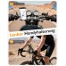 Rolgno Handyhalterung Fahrrad, [Neueste Vibrationsgedämpft] Handyhalterung Motorrad Rahmen, [Ohne Werkzeug] Handyhalter Motorrad mit Sicherheitsschloss, Kompatibel mit iPhone, 4,7-6,9"" Handys, Orange