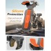  Rolgno Bike Phone Holder, [Vibration Damper & Tool-Free] Motorbike Phone Holder, [Silicone Cushion] Bike Phone Mount with Security Lock Compatible with iPhone, Galaxy and 4.7-6.9''