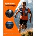 Rolgno Laufweste Damen Herren, Ultraleicht & Atmungsaktive Trinkrucksack, Laufweste Reflektierend, Trinkweste Laufen mit 6 Taschen und 2L Großes Trinkblasenfach für Jogging, Marathon, Radfahren