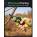 Rolgno Bypass Garden Secateurs, SK5 Steel Garden Scissors & Pruning Shears Secateurs Heavy Duty, Upgraded 0.5s One-Handed Unlock Design, Ergonomic Handle, Labor-Saving, for 20mm Fresh Branch Flower Rolgno Bypass Garden Secateurs, SK5 Steel Garden Scissors & Pruning Shears Secateurs Heavy Duty, Upgraded 0.5s One-Handed Unlock Design, Ergonomic Handle, Labor-Saving, for 20mm Fresh Branch Flower