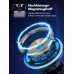 Rolgno MagSafe Autohalterung Ladegerät, Handyhalterung Auto mit Ladefunktion, [Auto-Alignment Schnellladung] Magnet Autohalterung Kompatibel mit iPhone 17/16/15 Serie (QC3.0 Autoladegerät Inklusive)