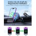 Rolgno MagSafe Autohalterung Ladegerät, Handyhalterung Auto mit Ladefunktion, [Auto-Alignment Schnellladung] Magnet Autohalterung Kompatibel mit iPhone 17/16/15 Serie (QC3.0 Autoladegerät Inklusive)