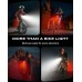 Rolgno Super Bright Bike Lights, Ultra-Slim & Lightweight Rechargeable Bike Lights Front and Back, [5+6 Modes] Dual USB-C Bike Light Set, IP65 Waterproof Bicycle Lights Road Mountain Cycling