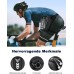 Rolgno Beintasche Motorrad, Bauchtasche Gürteltasche Herren Damen, [Erweiterter Stauraum] Oberschenkeltasche, Reflektierende Streifen & Verstellbarer Beinriemen Rucksäcke Taschen für Radfahren Wandern, Köpertextur